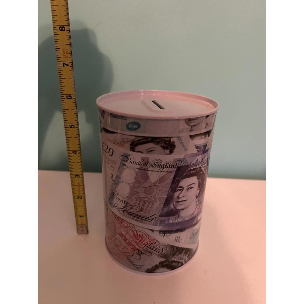 Queen Elizabeth Commemorative Tin Bank - Picture 2 of 4